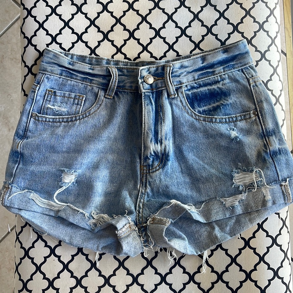 Blue Jean Shorts